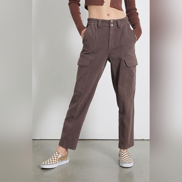 PacSun Denim - PacSun Women's Brown Cargo Jeans